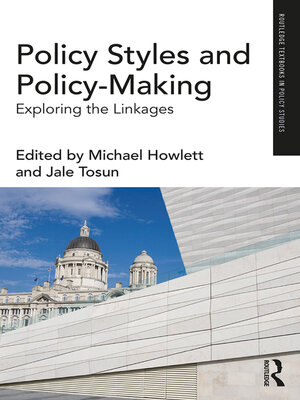 cover image of Policy Styles and Policy-Making